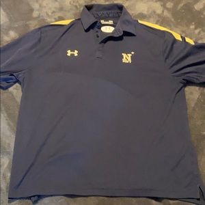 Under Armour Navy Naval Academy Polo